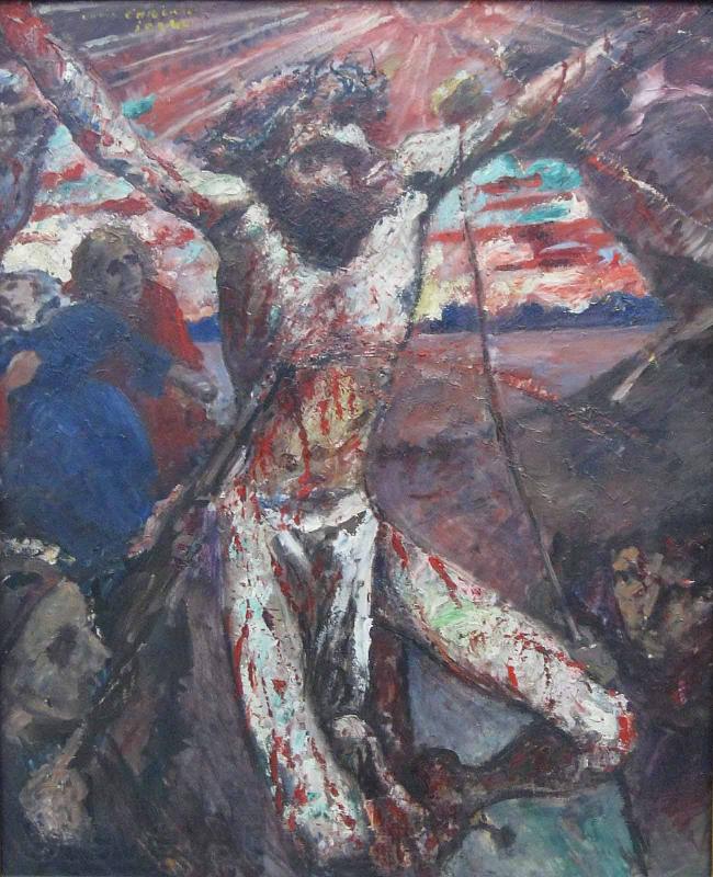 Lovis Corinth Der rote Christus